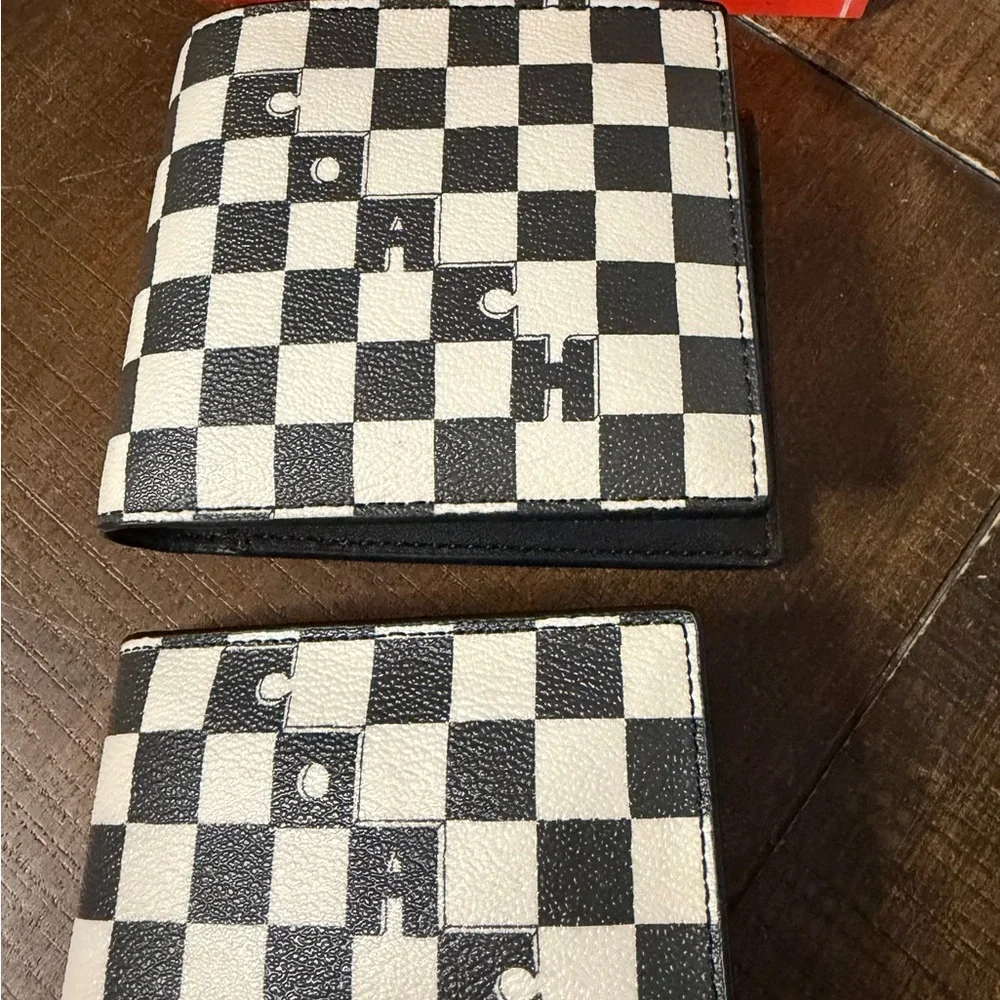 Coach 3 in 1 Checkered Print Wallet (NWT) - Picture 10 of 10